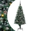 vidaXL &Aacute;rvore de Natal Artificial Verde 150 cm PVC, A&ccedil;o e Pl&aacute;stico