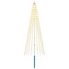 vidaXL Luz para &aacute;rvore de Natal com estaca e mastro 250 cm 500 LED