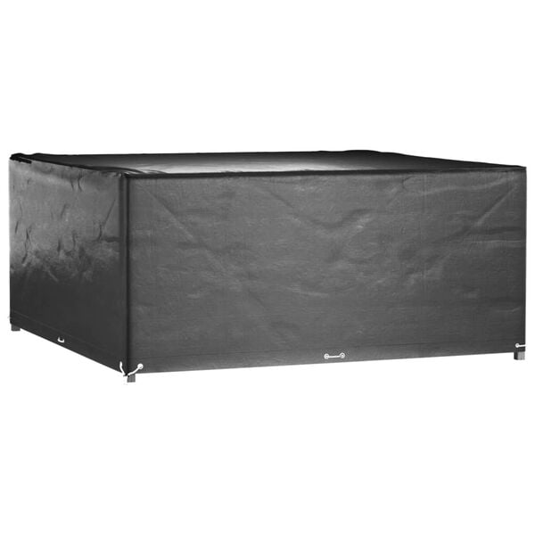 vidaXL Capas p/ mobília de jardim 2 pcs 16 ilhós 205x205x90cm quadrado