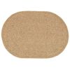 vidaXL Tapete ZIZUR Castanho 200 x 140 cm Polipropileno
