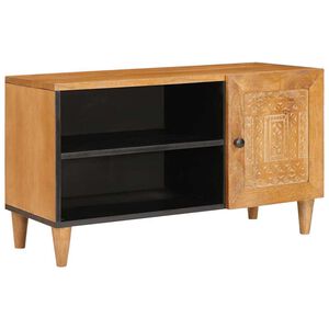 vidaXL Unidades de TV Marrom Claro 80 x 33 x 46 cm Madeira processada