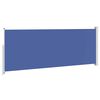 vidaXL Toldo lateral retr&aacute;til para p&aacute;tio 180x500 cm azul
