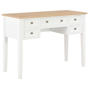 vidaXL Secret&aacute;ria 109,5x45x77,5 cm madeira branco