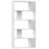 vidaXL Estante/divis&oacute;ria 80x24x159 cm derivados de madeira branco