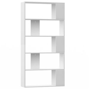 vidaXL Estante/divis&oacute;ria 80x24x159 cm derivados de madeira branco