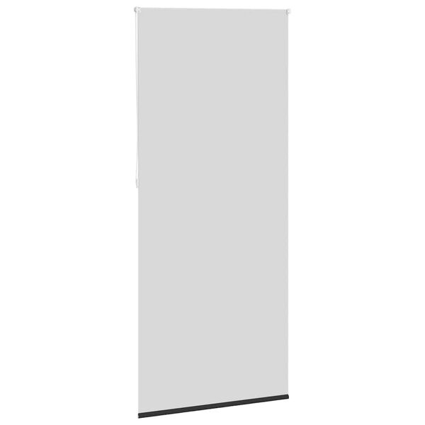 vidaXL Cortina de rolo blackout 84,4x230 cm, largura do tecido 80 cm, preta