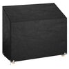 vidaXL Capa p/ banco de jardim 8 ilh&oacute;s 160x70x70/88 cm polietileno