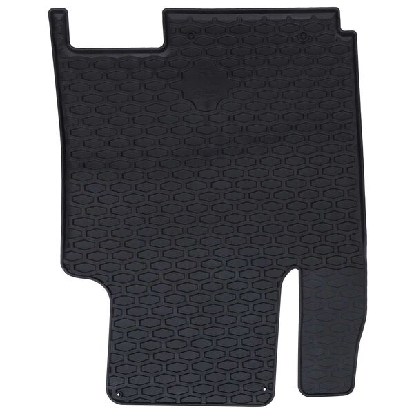 vidaXL Tapete de carro 4 pcs Preto Borracha