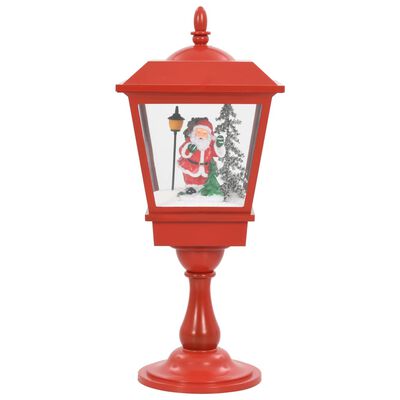 vidaXL Candeeiro pedestal natalício com Pai Natal 64 cm LED