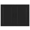 vidaXL Arm&aacute;rio de parede de cozinha Porto derivados de madeira preto