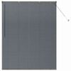 vidaXL Persianas venecianas Manual Cinza Escuro 175 x 150 cm Alum&iacute;nio