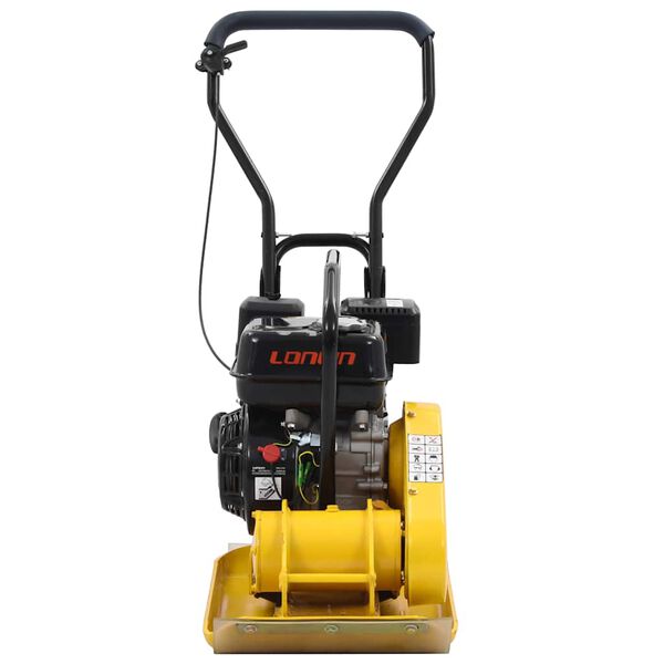 vidaXL Compactador placa vibradora 196 CC 63 kg 12,1 Kn