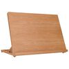 vidaXL Cavalete de mesa 65x48x7 cm madeira de faia maci&ccedil;a