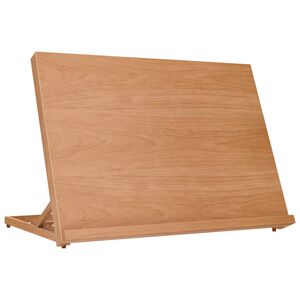 vidaXL Cavalete de mesa 65x48x7 cm madeira de faia maci&ccedil;a