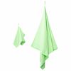 vidaXL Conjunto de Toalhas Esportivas 2 pcs Verde tecido