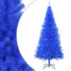 vidaXL &Aacute;rvore de Natal artificial com suporte 180 cm PVC azul