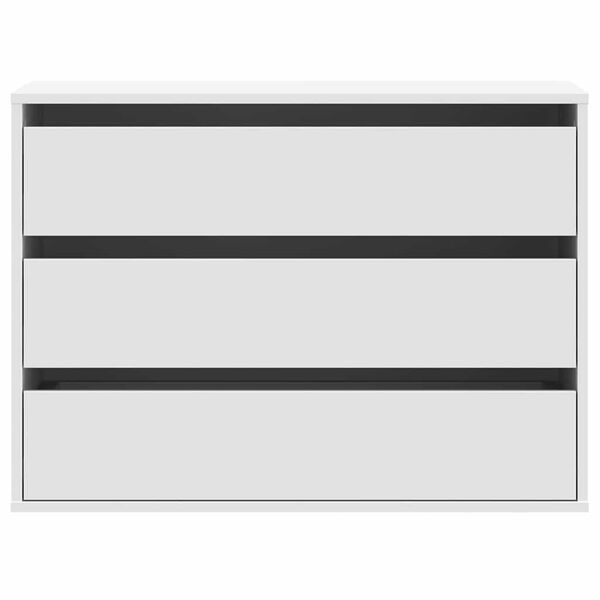 vidaXL C&oacute;moda 80x41x58 cm derivados de madeira branco