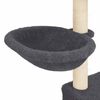 vidaXL &Aacute;rvore p/ gatos c/ postes arranhadores sisal 83 cm cinza-escuro