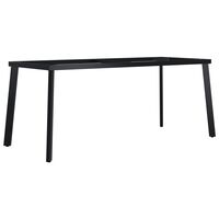 vidaXL Pernas para mesa de jantar estrutura em V 180x80x72 cm