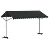 vidaXL Toldo de p&eacute; 400x300 cm antracite