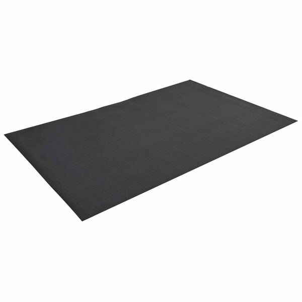 vidaXL Tapete de Prote&ccedil;&atilde;o para Esportes Preto 150 x 75 x 0.6 cm PVC
