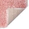 vidaXL Tapete shaggy de pelo alto com 50 mm 120x170 cm rosa