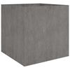 vidaXL Vaso/floreira 80x80x80 cm a&ccedil;o corten