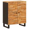 vidaXL Buffet de Armazenamento Castanho 60 x 33,5 x 75 cm