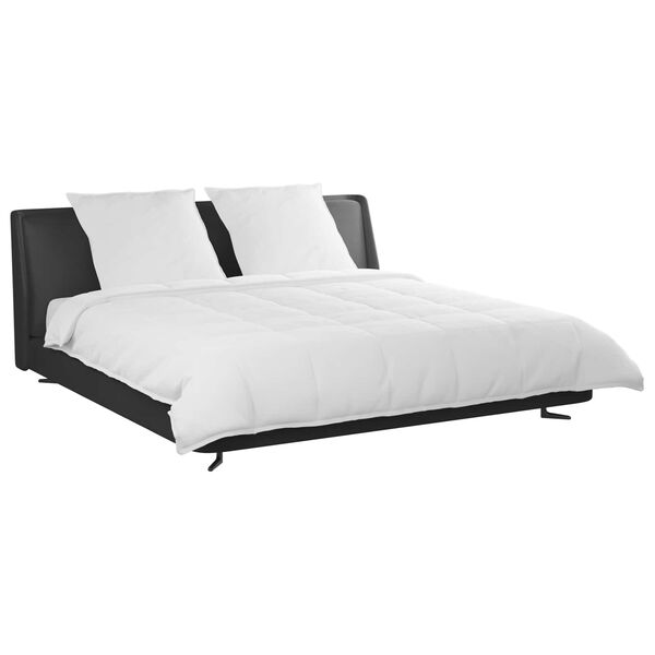 vidaXL Conjunto de Edredom com travesseiro 3 pcs Branco Pena de ganso