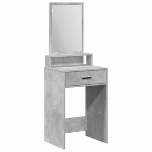 vidaXL Mesa de vestir Cinzento 50 x 41 x 140 cm Derivados de Madeira