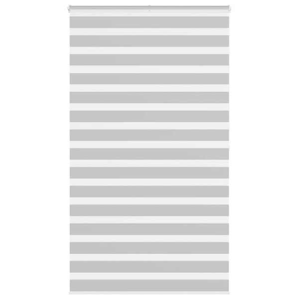 vidaXL Cortina de zebra 120x200 cm largura do tecido 115,9cm poli&eacute;ster