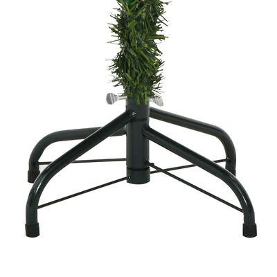 vidaXL Árvore de Natal artificial articulada c/ pinhas e bagas 120 cm