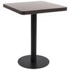 vidaXL Mesa bistrô 60x60 cm MDF castanho-escuro