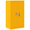 vidaXL Arm&aacute;rio de arruma&ccedil;&atilde;o Amarelo Mostarda 60 x 40 x 105 cm A&ccedil;o
