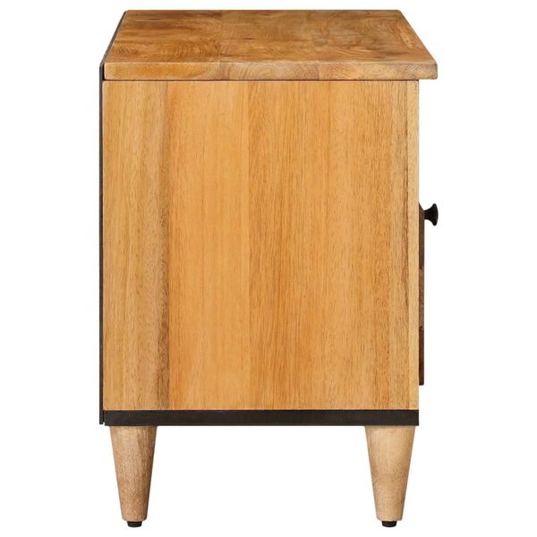 vidaXL Gabinete para TV com gaveta Natural 100 x 33,5 x 46 cm