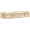vidaXL Mesa Lateral de Parede Carvalho Sonoma 87,5 x 34,5 x 17 cm