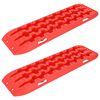 vidaXL Prancha de Tra&ccedil;&atilde;o 2 pcs Vermelho 106 x 30,5 x 7 cm
