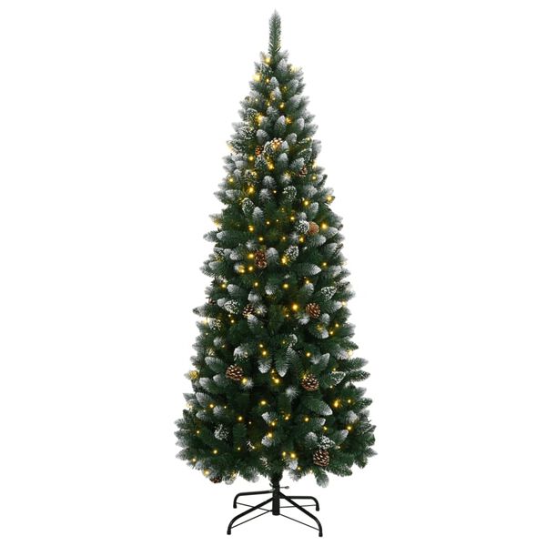 vidaXL Árvore de Natal artificial com 150 luzes LED 150 cm
