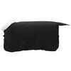 vidaXL Cobertor de Cavalo Preto 125 cm Fleece polar