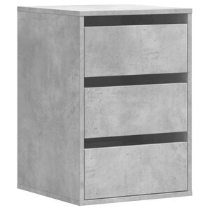 vidaXL C&oacute;moda 40x41x58 cm derivados de madeira cinzento cimento