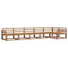 vidaXL Conjunto de Sof&aacute;s para Exterior 6 pcs Natural