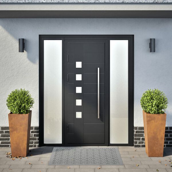 vidaXL Plantadores de Jardim 2 pcs aço resistente às intempéries