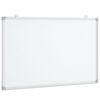 vidaXL Quadro branco magn&eacute;tico 100x60x1,7 cm alum&iacute;nio