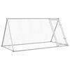 vidaXL Galinheiro 200x105x91 cm a&ccedil;o galvanizado prateado