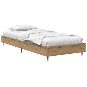 vidaXL Estrutura da Cama Carvalho Artisian 80 x 200 cm