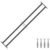 vidaXL Grade de Seguran&ccedil;a para Janela 176 x 30 cm A&ccedil;o Galvanizado