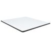 vidaXL Cama boxspring 160x200 cm tecido cinzento-escuro