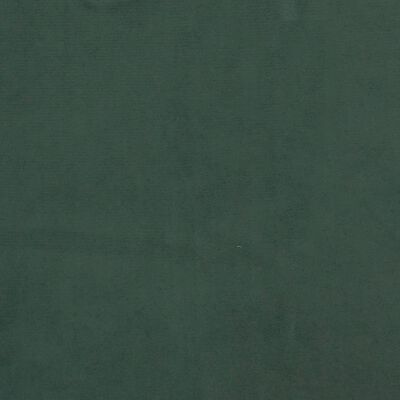 vidaXL Cabeceira de cama veludo 80x5x78/88 cm verde-escuro
