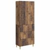 vidaXL Conjunto de Gabinete 2 pcs Madeira antiga 66 x 34,5 x 90 cm