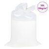 vidaXL Enchimento de pufe EPS 50 L branco 18 kg/m&sup3;